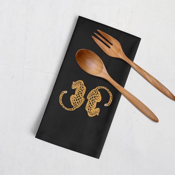 Torchon : Cheetah apparié I pour la vente par Sam and Zoey