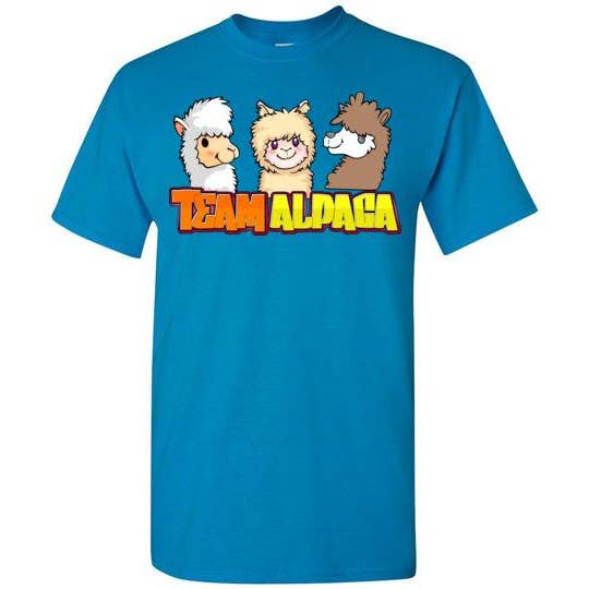 t-shirt: Team Alpaca Gildan Short-Sleeve for wholesale by Choice Alpaca Products