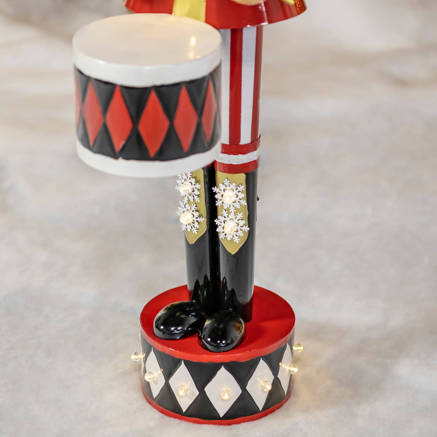 Zaer Ltd. International - Wholesale Holiday Nutcracker - 61" Tall Iron Nutcracker with LED Lights- 3 Options8