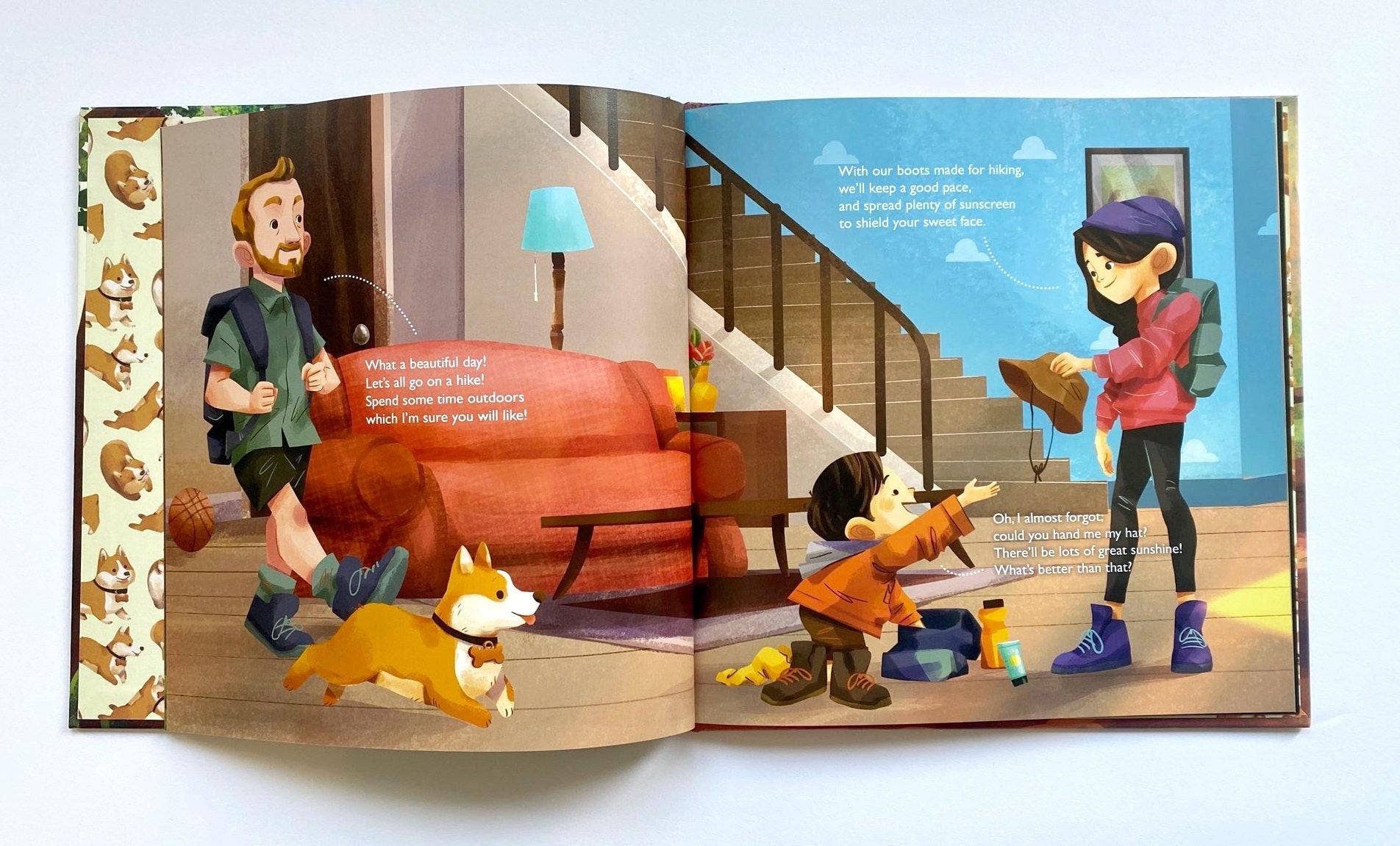 Lychee Press – wholesale Pre-school book (3–5) – Let's Go on a Hike! - A kids book about appreciating nature1