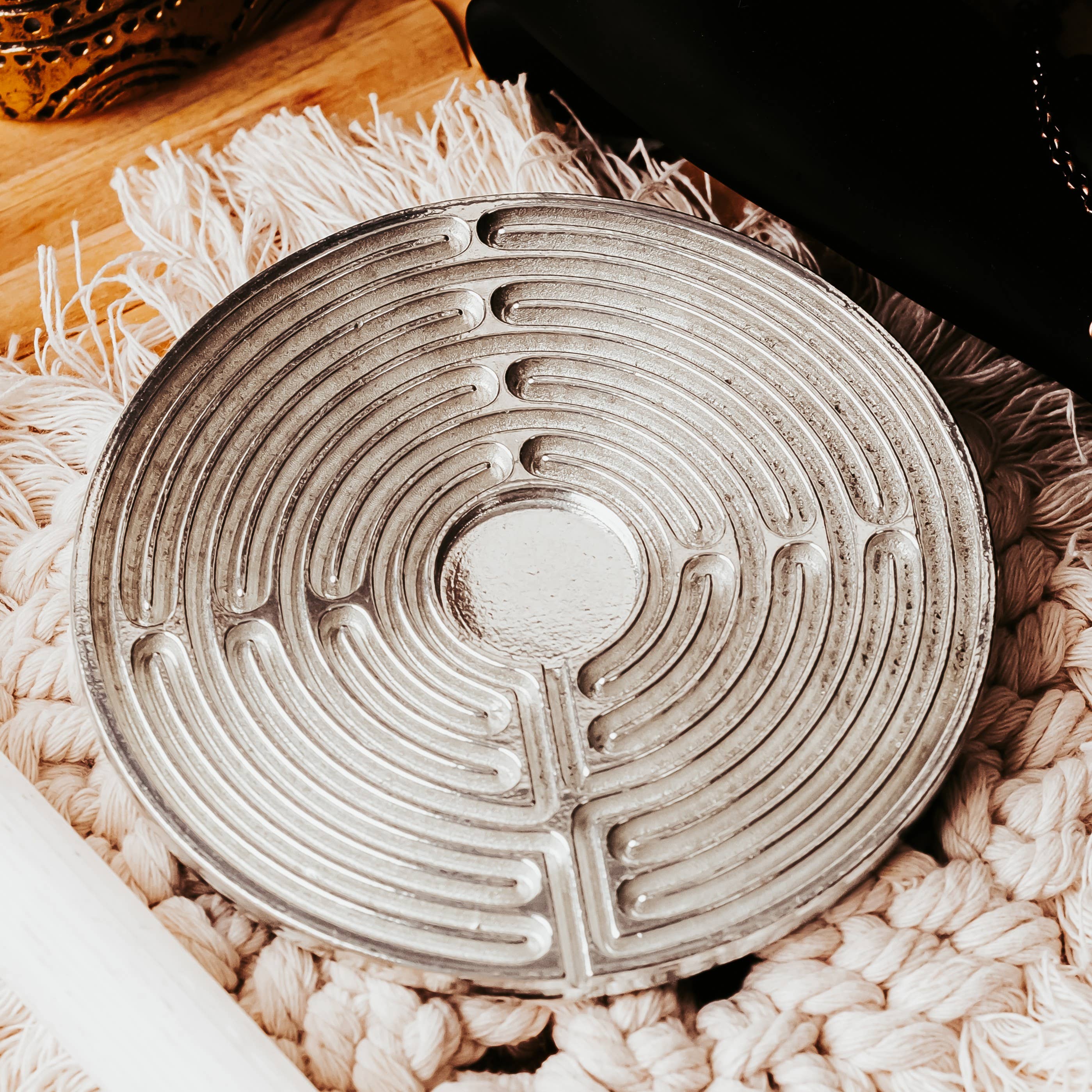 House of Morgan Pewter - Wholesale Keepsake Coin/Token - Handmade Labyrinth Gifts - Religious Prayer and Meditation 1