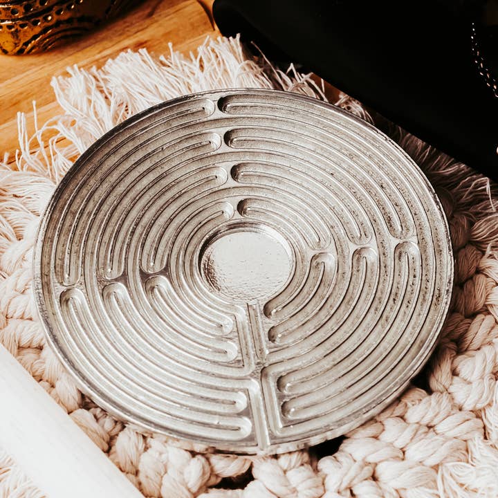 House of Morgan Pewter - Wholesale Keepsake Coin/Token - Handmade Labyrinth Gifts - Religious Prayer and Meditation 1