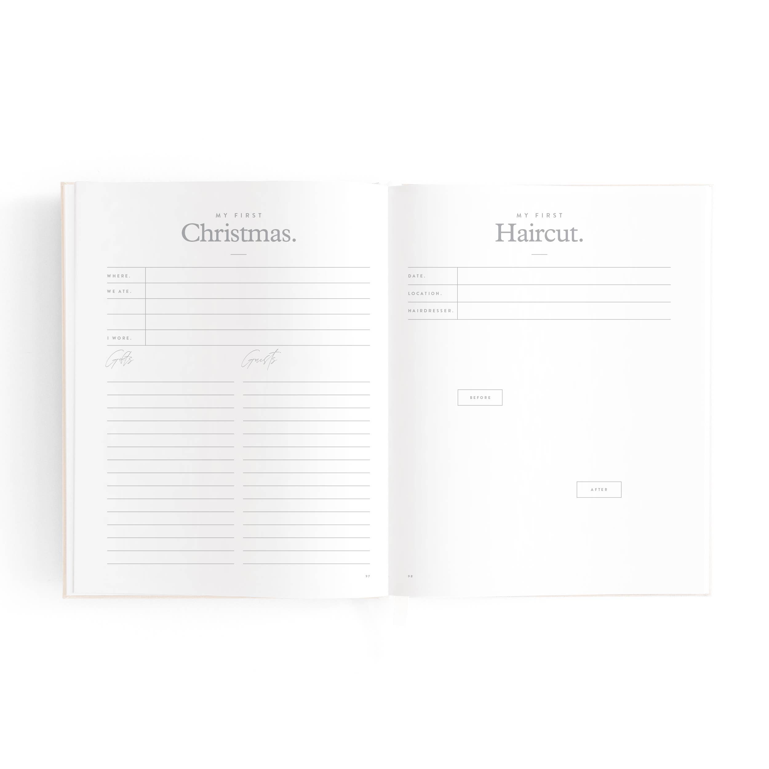 Fox & Fallow – wholesale Minnesbok - Barn och baby – Mini Baby Book Havregryn24