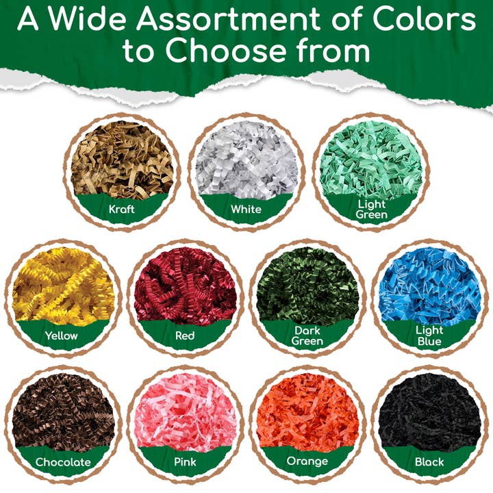 CrinklePak - Wholesale Craft Supplies - 40 LB Box Kraft Crinkle Cut Paper6