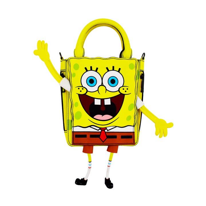 Spongebob Mini Tote, Yellow for wholesale by Concept One