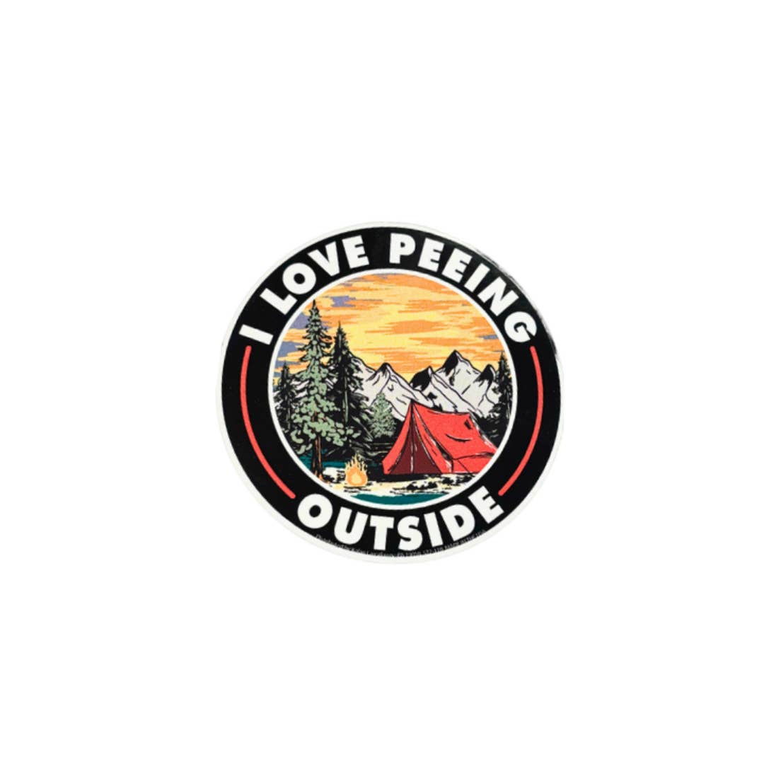 Kalan - Wholesale Sticker - I Love Peeing Outside Die-Cut Sticker