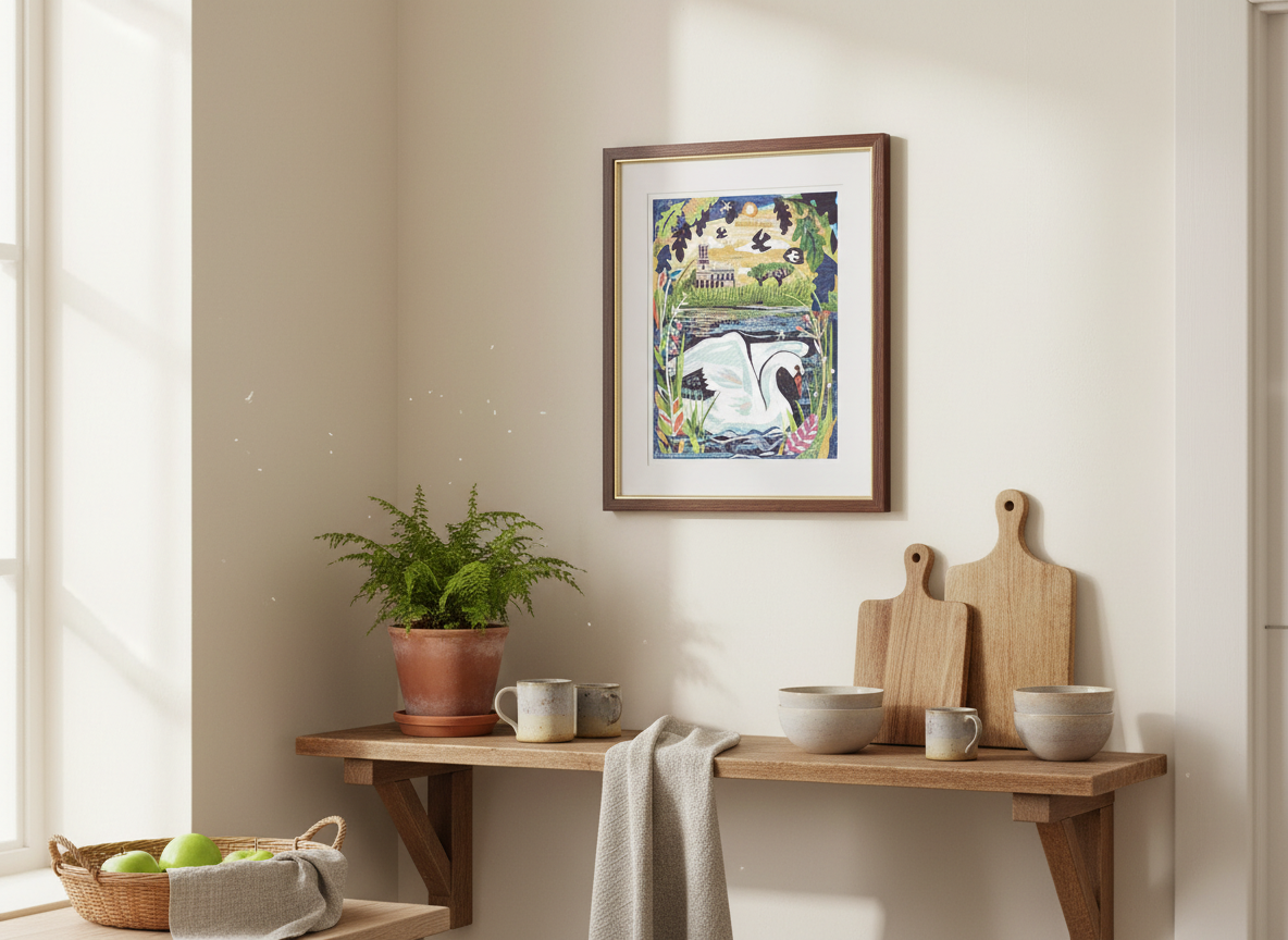 Jamie Poole – wholesale Art print – Summer Evening A3 Print on Silk Stock4