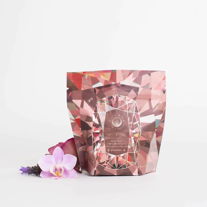 Magic Hour - Wholesale Loose Tea - Diamond: Champagne & Strawberry Jasmine White Tea5