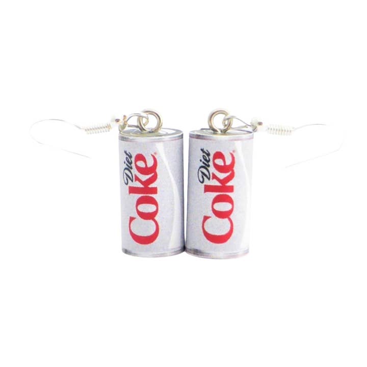 Diet Coke earrings for wholesale by Cheeky Little Monkeys Jewellery