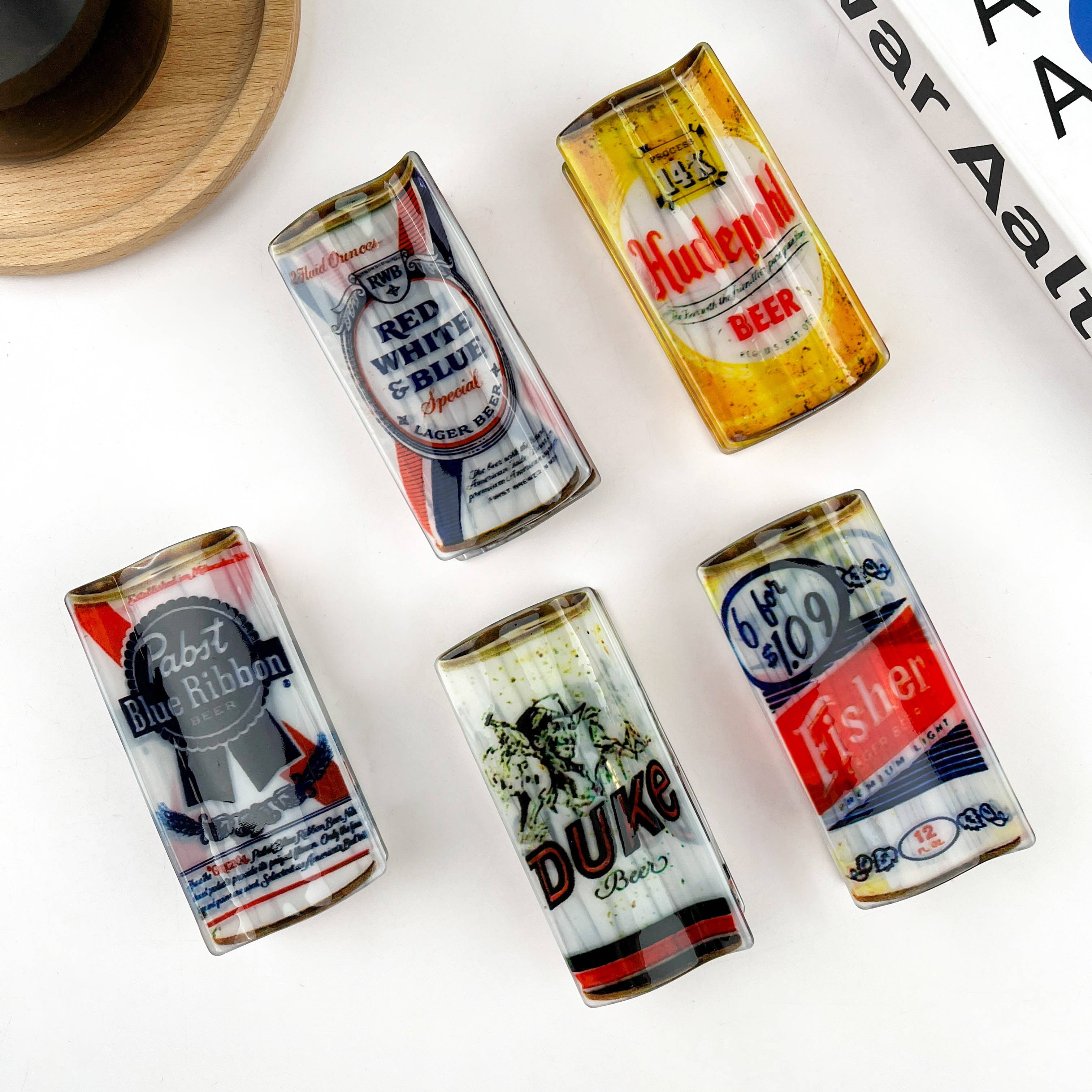 TheDivaSoap - Venta al por mayor Horquilla para el pelo - Mujer - Pinza para el pelo tipo cerveza, pinza Can Claw7