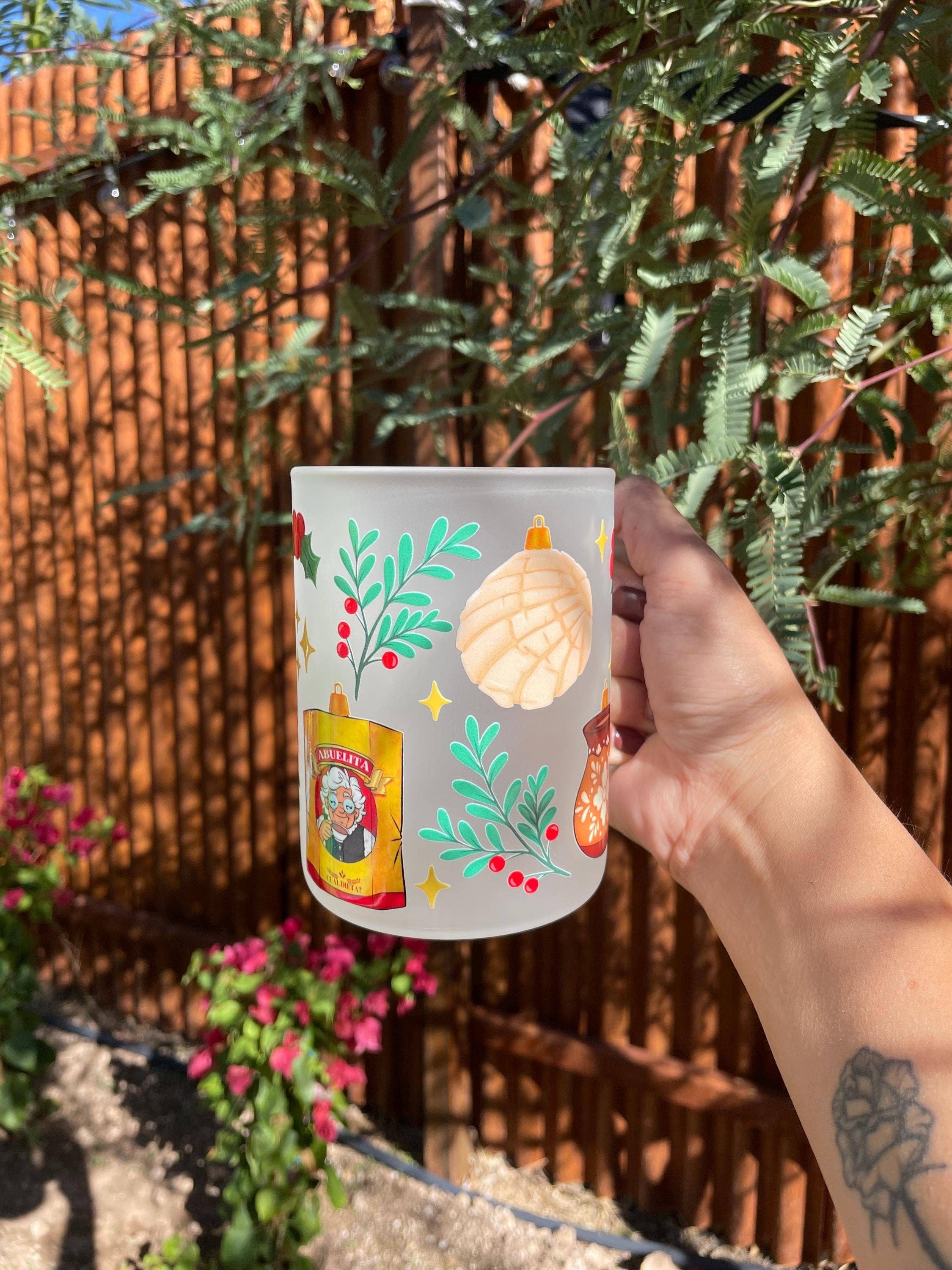 Las Changuis Tianguis - Wholesale Insulated Mug/Tumbler - Abuelita Chocolate 17 oz Travel Mug with Bamboo Lid & Straw4