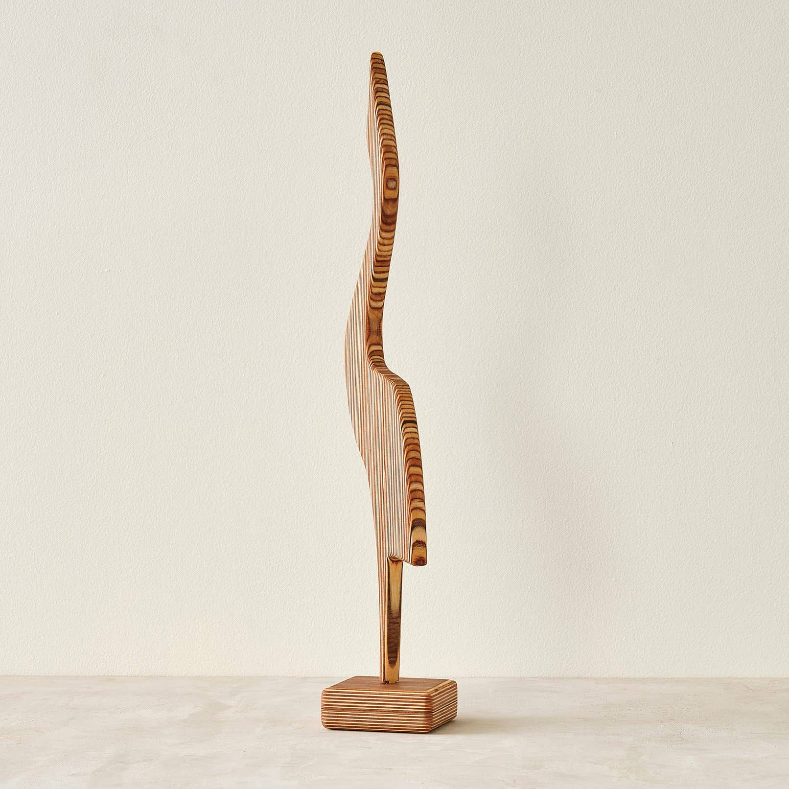 Relic Modern™ | Furniture & Objects - Wholesale Sculpture - Modern Minimalist Walnut and Baltic Birch Heron Sculptures8
