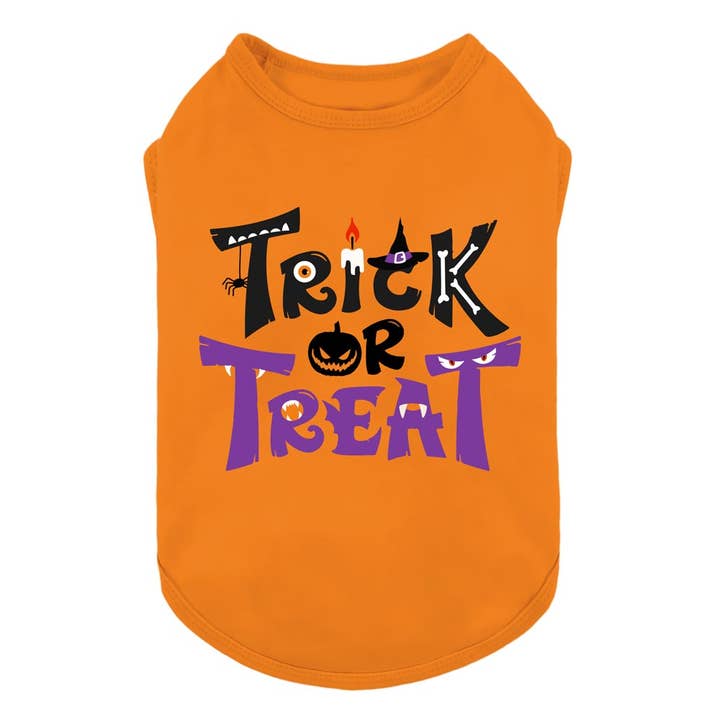 Trick or Treat Hondenshirt voor wholesale door Fitwarm