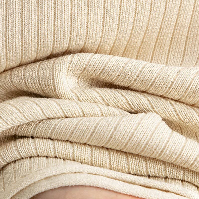 Sheer Trend - Vente Ensemble haut et pantalon (PAS d'intérieur) - Femme - Ensemble Débardeur Uni en Maille et Pantalon à Jambes Larges8