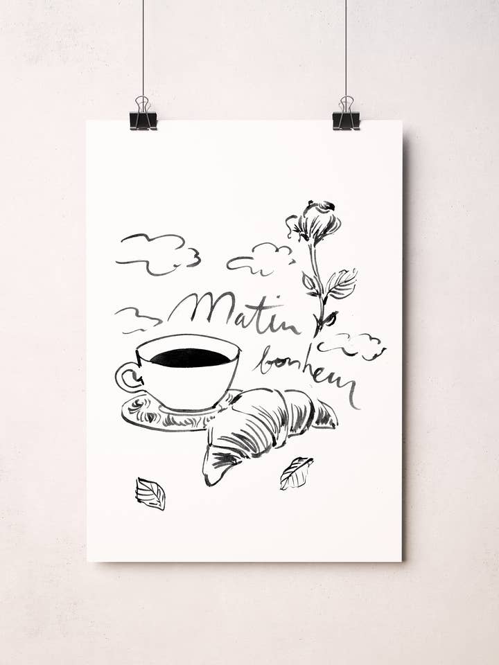 Morning Bonheur Poster für den Großhandel von Tifalia