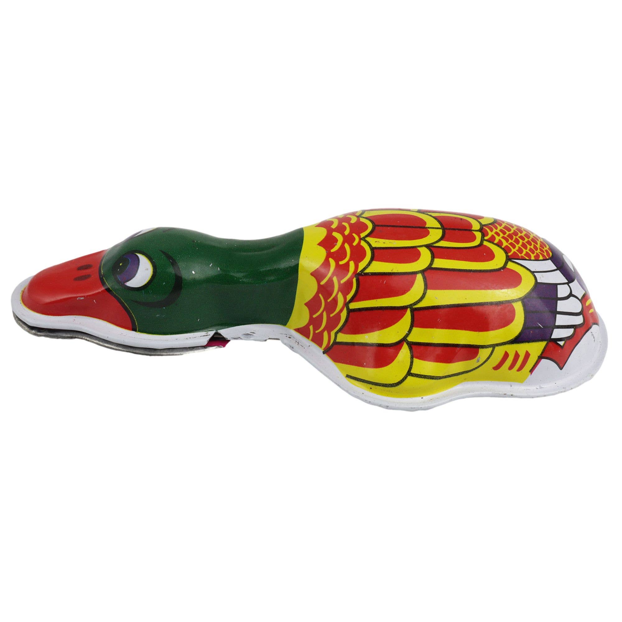 Tribal Trade GmbH - Wholesale Decorative Figurine - Tin toy snap duck green red clicker tin animal2