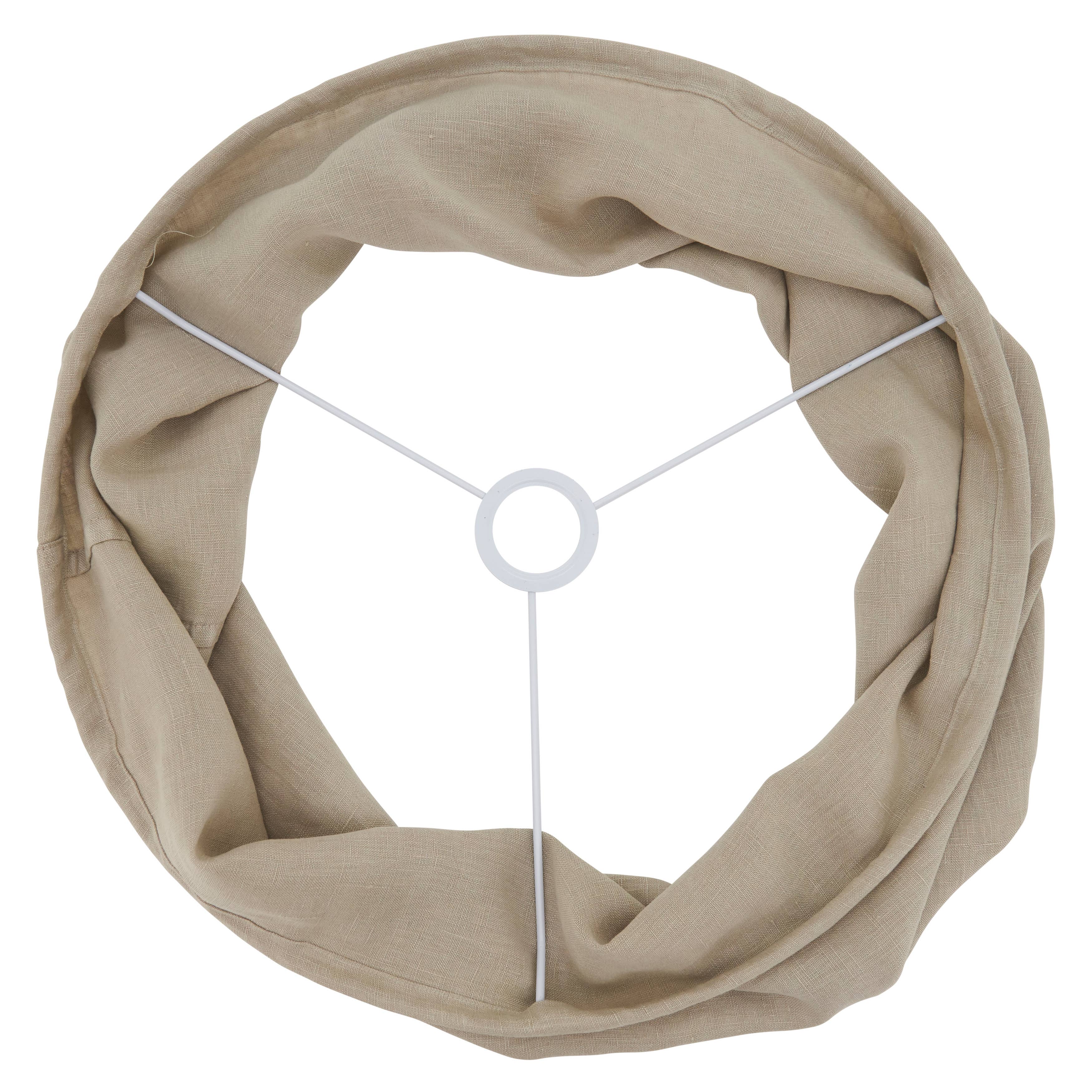 Saro Lifestyle - Wholesale Lamp Shade - Stonewashed Fringe Lamp Shade6