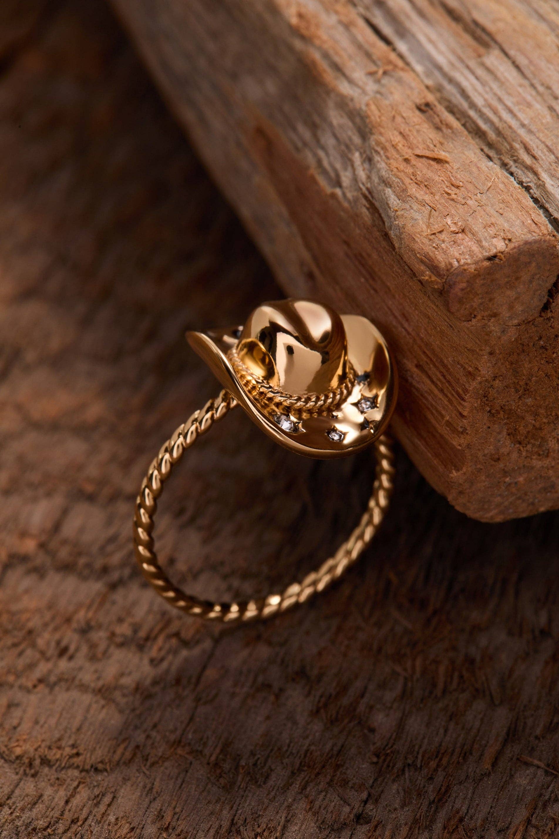 Alex and Ani - Wholesale Cocktail/Statement Ring - Cowgirl Hat Ring5