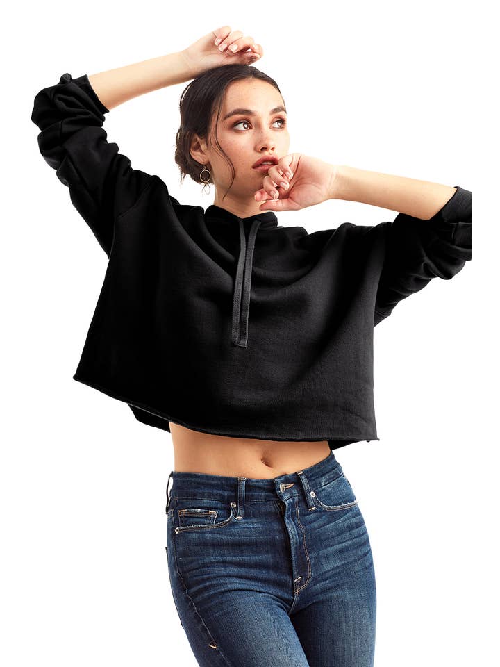 Lane Seven Apparel - Wholesale Hoodie - Women's - Crop Hoodie