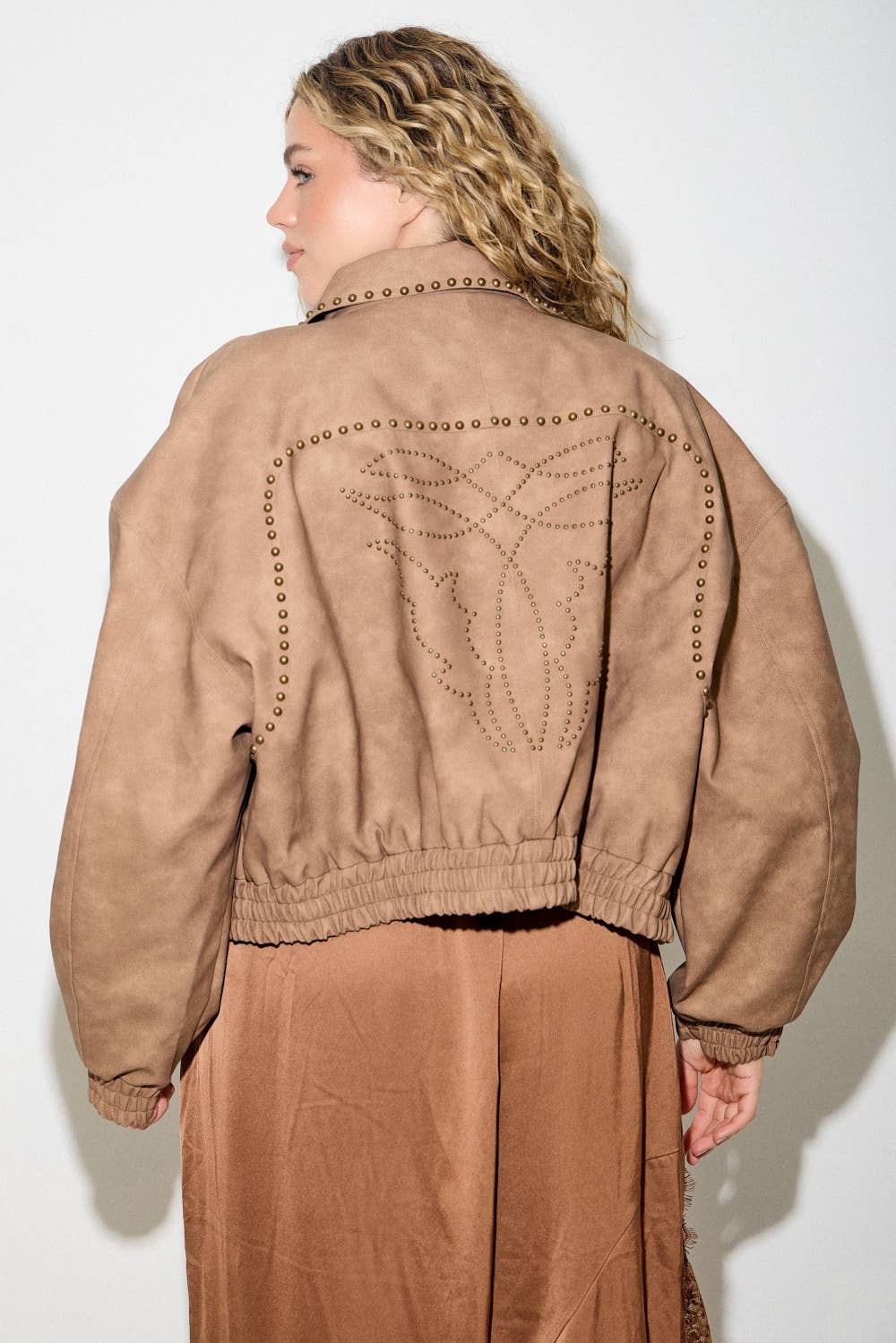 Baevely by Wellmade USA - Vendita all'ingrosso Giacca - Donna - GIACCA CON ZIP E BORCHIE7