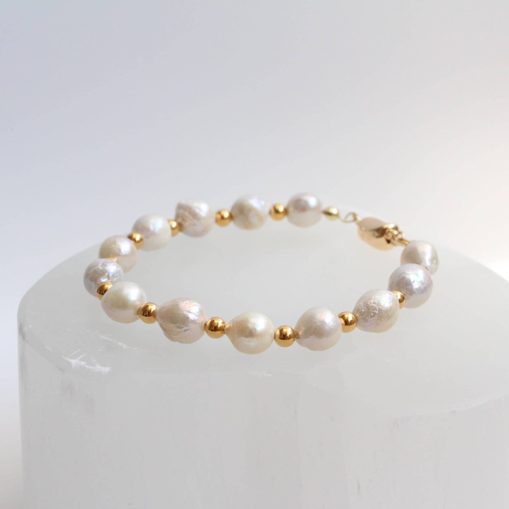 iBijoux - Wholesale Beaded Bracelet - Beaded Edison Pearl Bracelet (1B09)8
