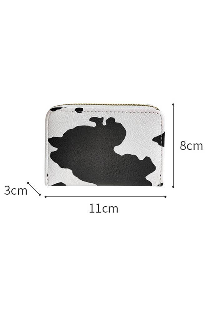 UNISHE – wholesale Coin purse – Women’s – Western Cow Print Zipper Purse CHX0101