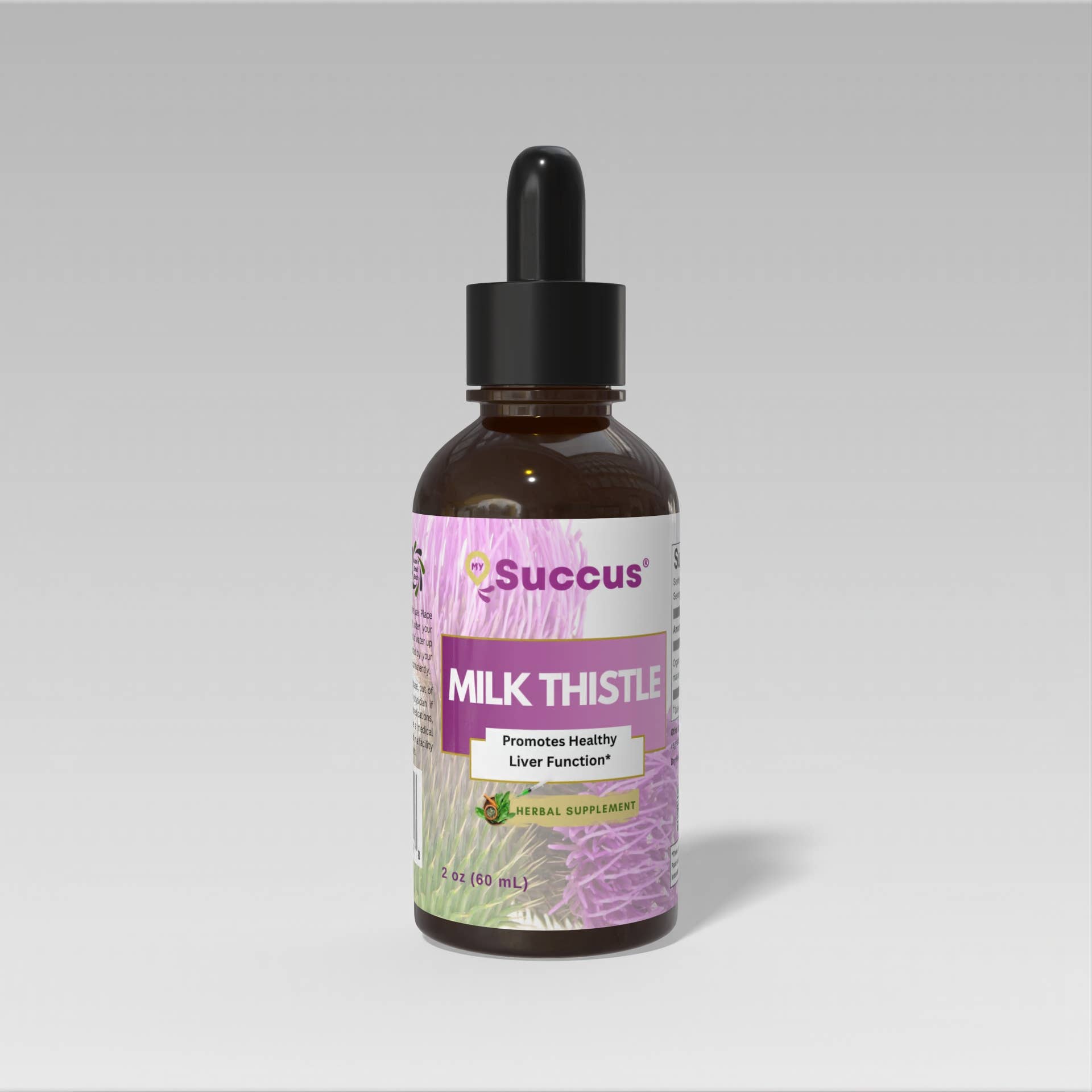 Succus - Wholesale Tincture - Milk Thistle Tincture | Traditional Support | Herbal Extract