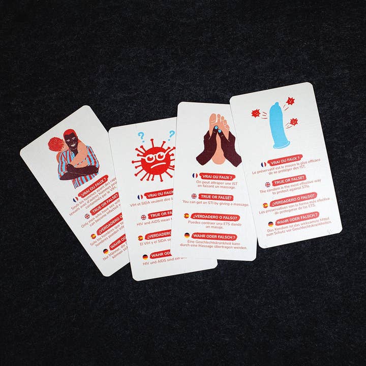 Topla - Wholesale Card Game - True or False - The game about STIs4