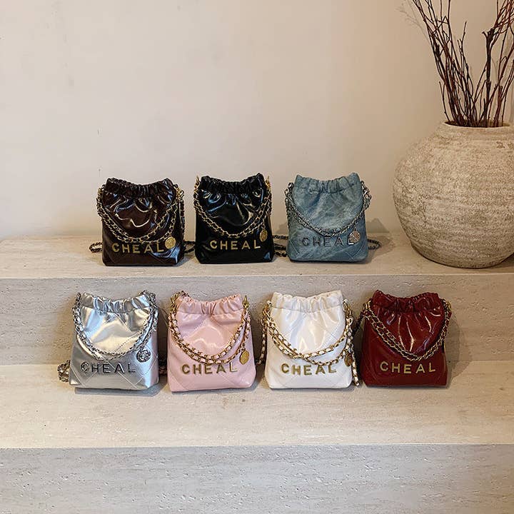 Trendy Kids' Sling Bag Geometric Pattern PU Leather Everyday Use for wholesale by The Find Peaks