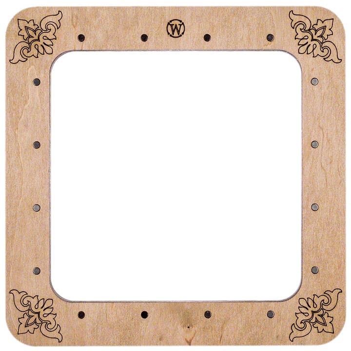 HobbyJobby - Wholesale Embroidery/Cross Stitch Supplies - Magnetic Wooden Embroidery Cross Stitch Hoop 14x14cm #22