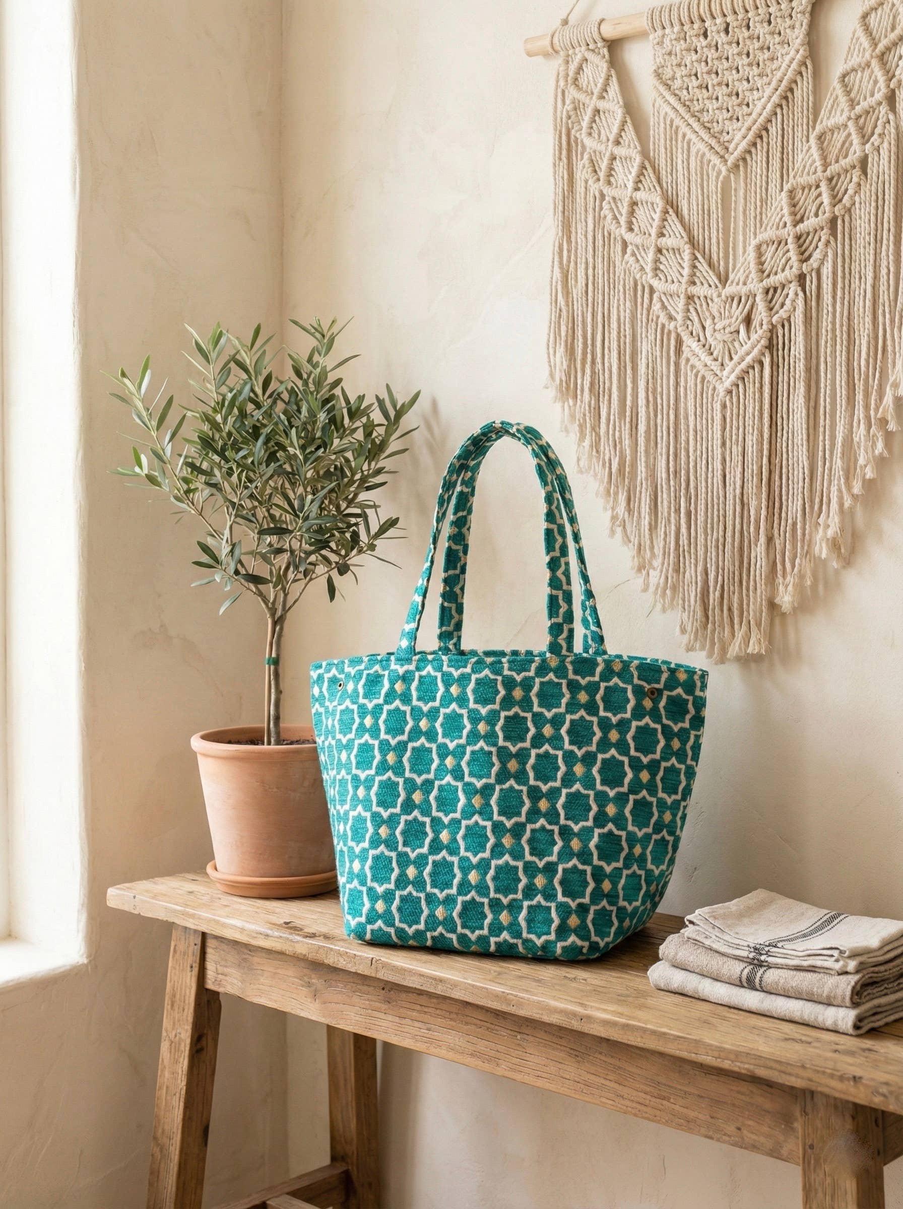 MIRAMAR Store - Wholesale Top Handle Bag - Women's - Moroccan Velvet Brocade Gold Tote Bag3