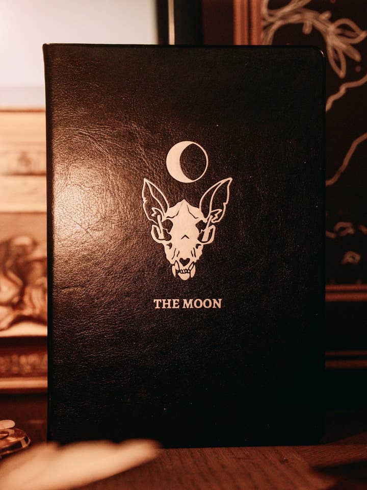 Tarot Journal - "The Moon" for wholesale by 13th Press