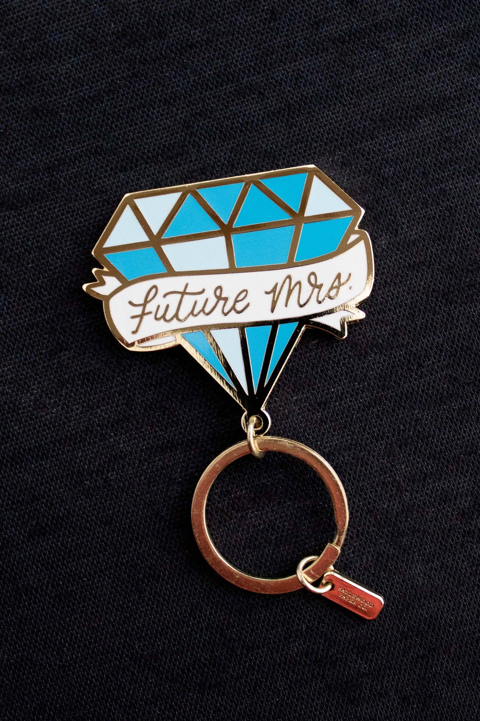 Sablewood Paper Company - Wholesale Keychain - Women's - Future Mrs. Enamel Keychain (Wedding)8