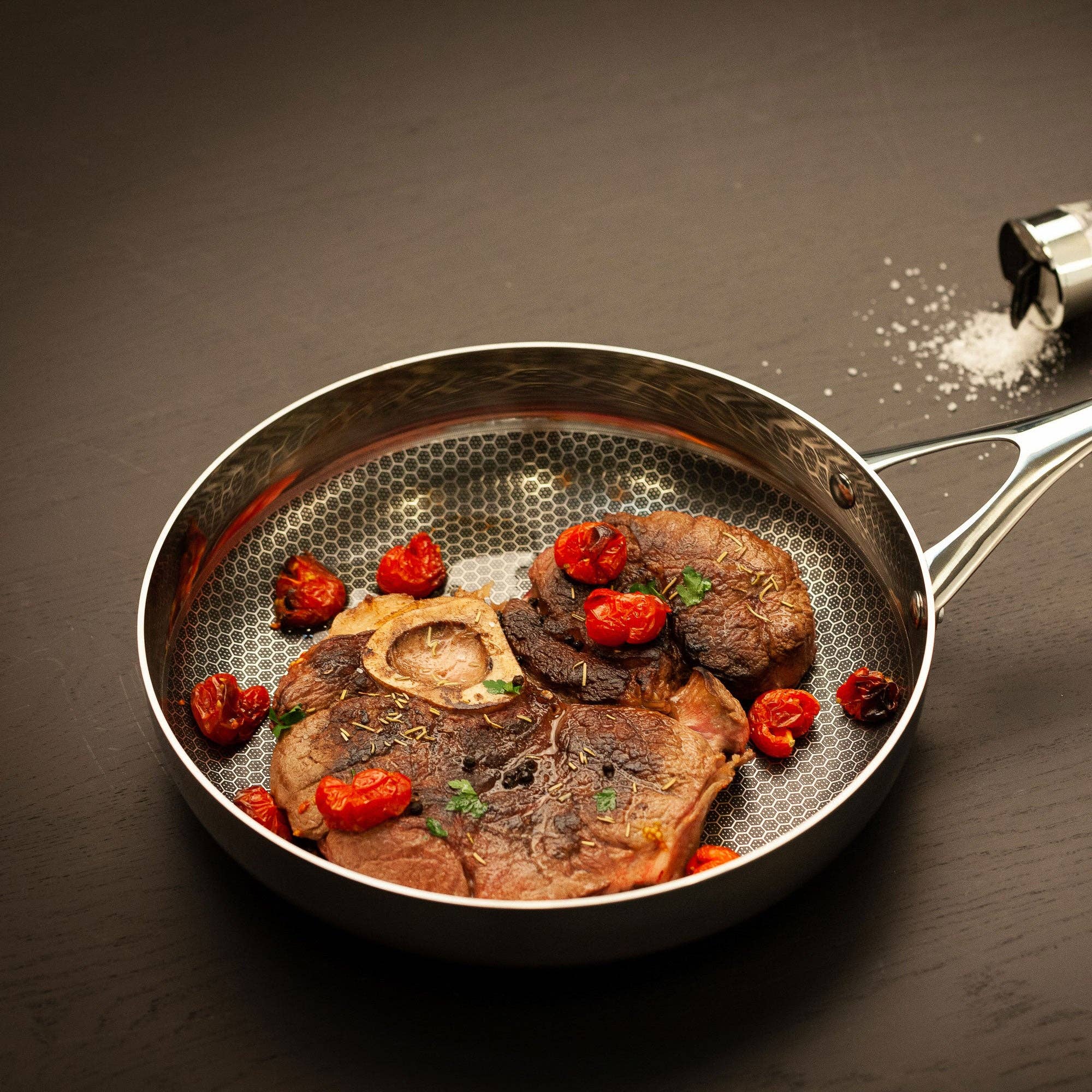 Crowd Company - Wholesale Pan - The Blackbeard Stainless Steel Frying pan -  28 cm7