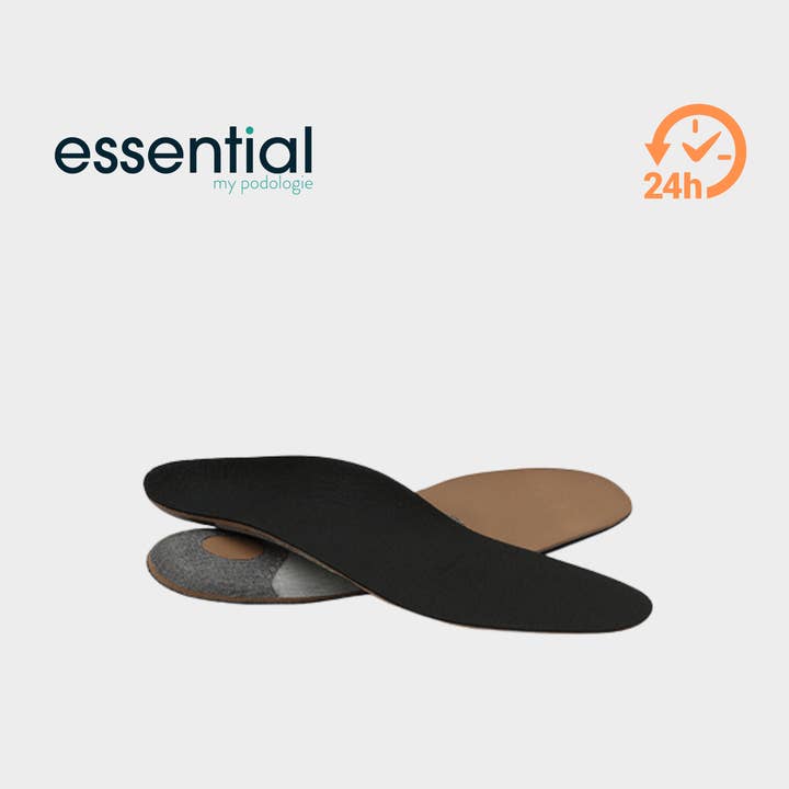 My Podologie - Vente Semelles intérieures – unisexe - Module Ville Femme Cuir - Express 24h - Essential by My Podologie