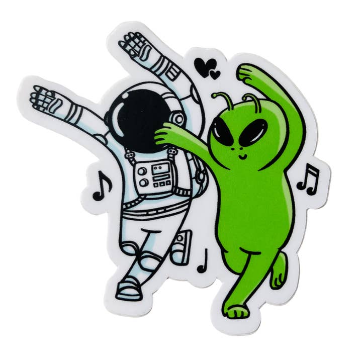 Dance Unites Us Sticker, 3" x 2.7" for wholesale by Denali & Co.
