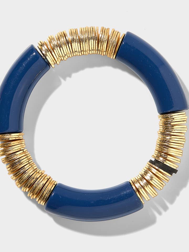 Navy Zo Bracelet for wholesale by Allie + Bess