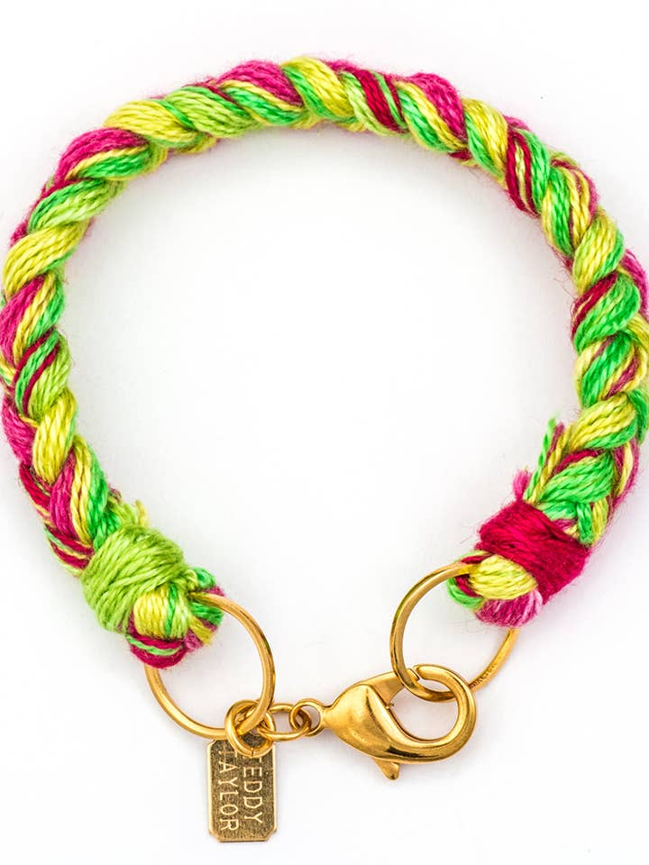 Pulsera Cosmos Green - Teñida a mano para venta al por mayor de Teddy Taylor Jewelry