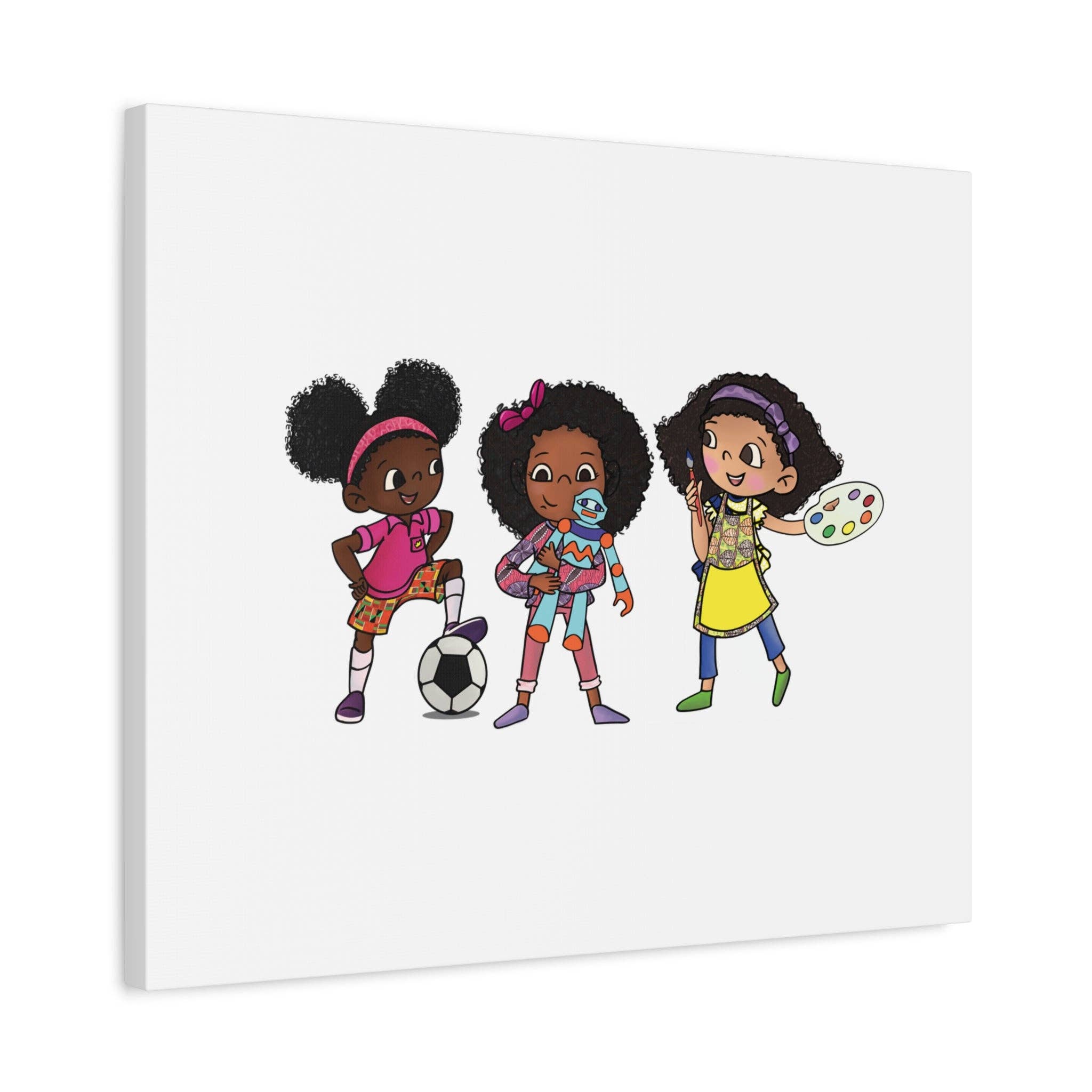 Ikuzi Dolls - Wholesale Art Print - Kids & Baby - Kids' Canvas Wall Art - Playful Characters for Creative Spaces87