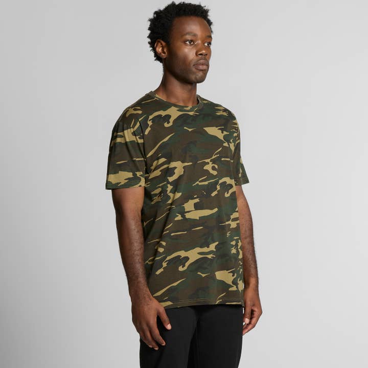 STAPLE CAMO TEE | 5001C for wholesale by FG Apparels