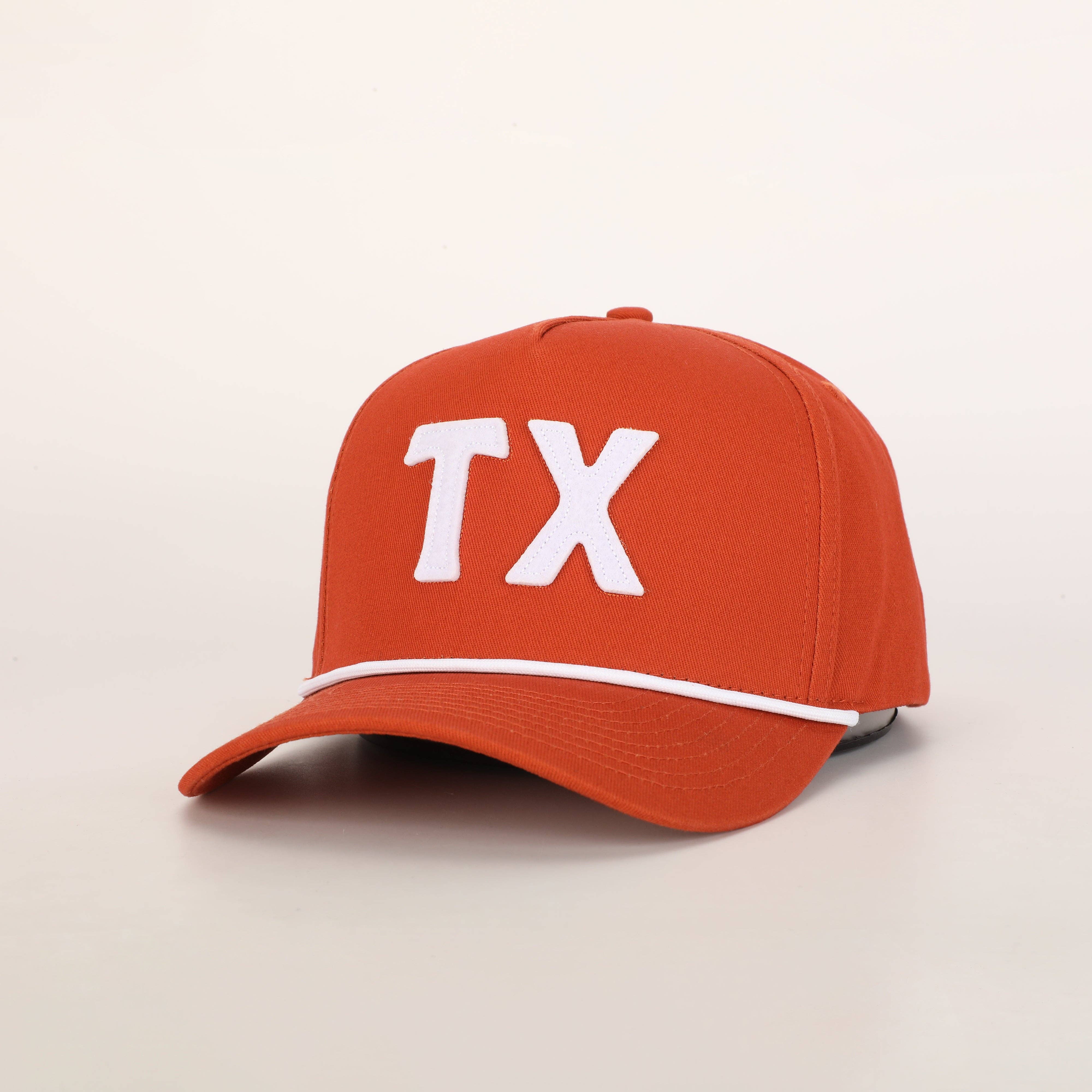 Texas Outfitters - Wholesale Baseball Cap - Unisex - Texas / TX Hat in Austin Orange1