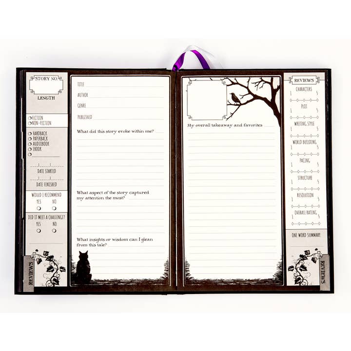 Conquest Journals - Wholesale Journal/Diary - Waiting for the Night Reading Journal7