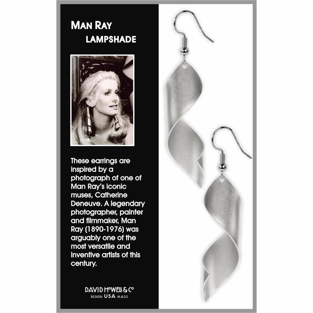 David Howell and Company - Wholesale Dangle Earrings - Man Ray Lampshade Earings, MADE in USA1