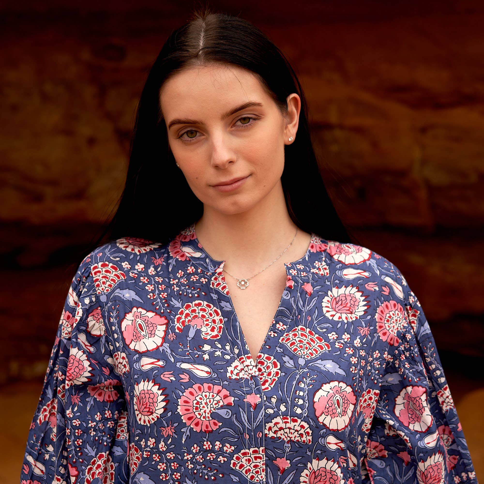 Linen Connections - Wholesale Kaftan - Women's - Set of 2*Cotton Maxi Boho Summer Women's Dress Kimono Kaftan2