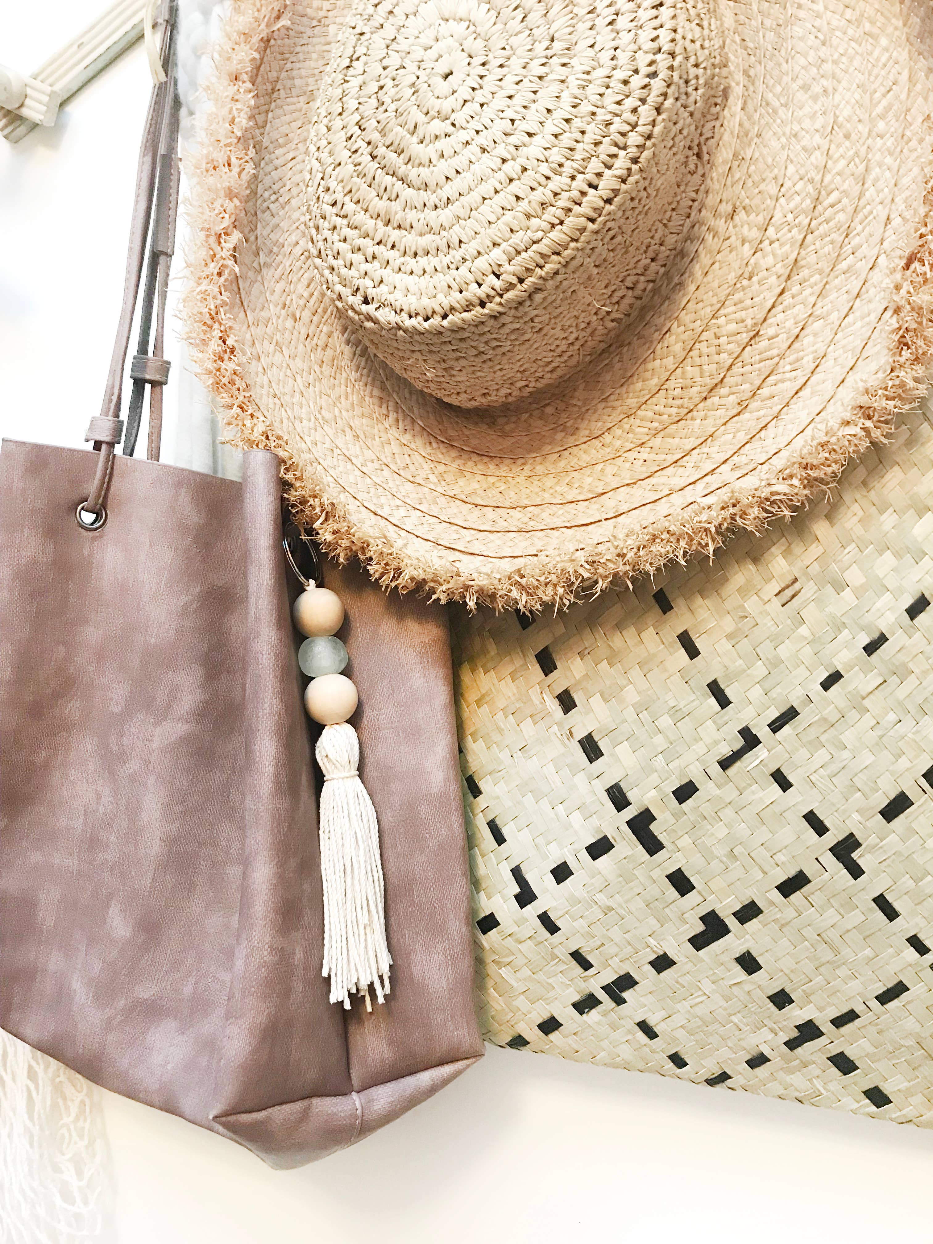 Simply Styled Art - Vente Porte-clés – femme - Porte-clés Boho avec pompon6