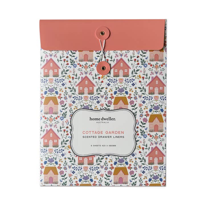 Scented Drawer Liners - Cottage Garden for wholesale by Home Dweller