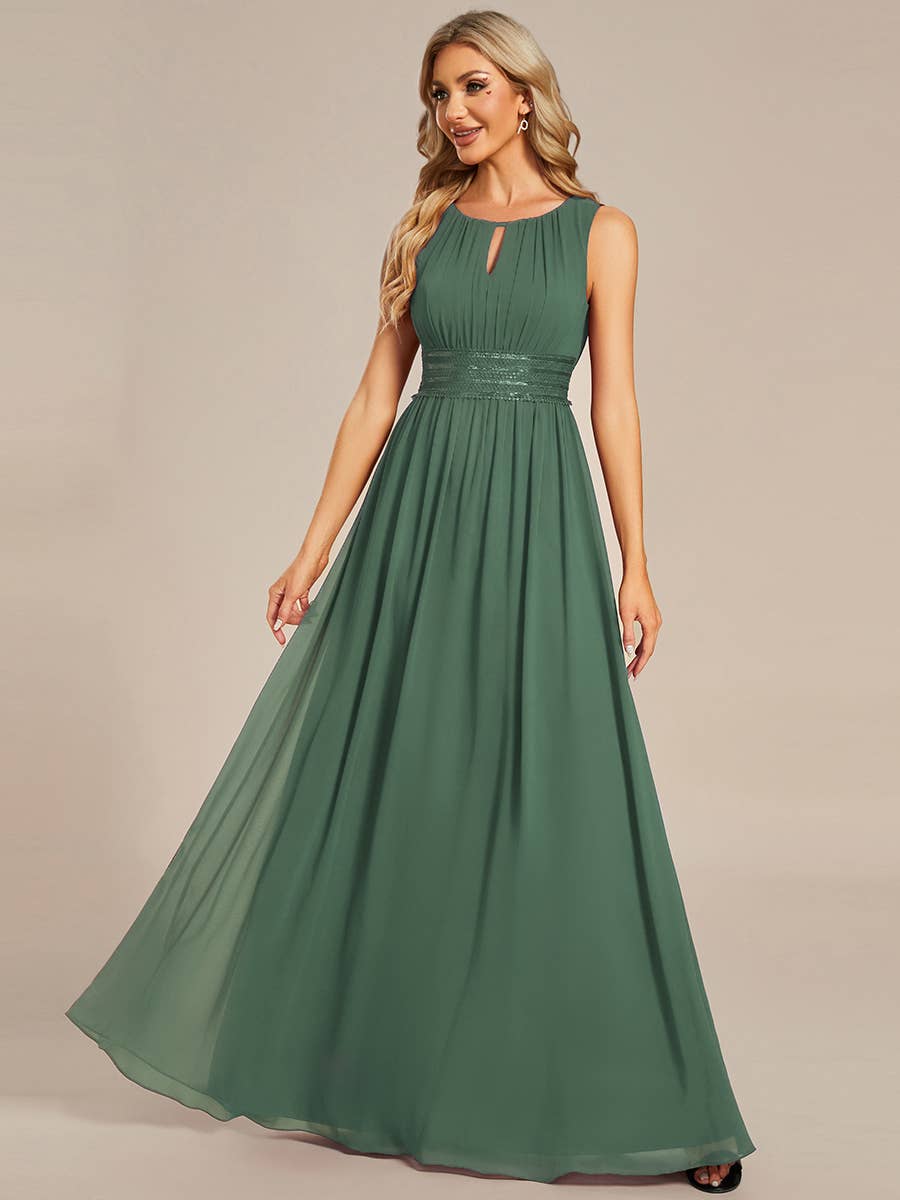 Ever-Pretty – wholesale Gown – Women's – Elegant Pleated Sequin Bridesmaids Dress30