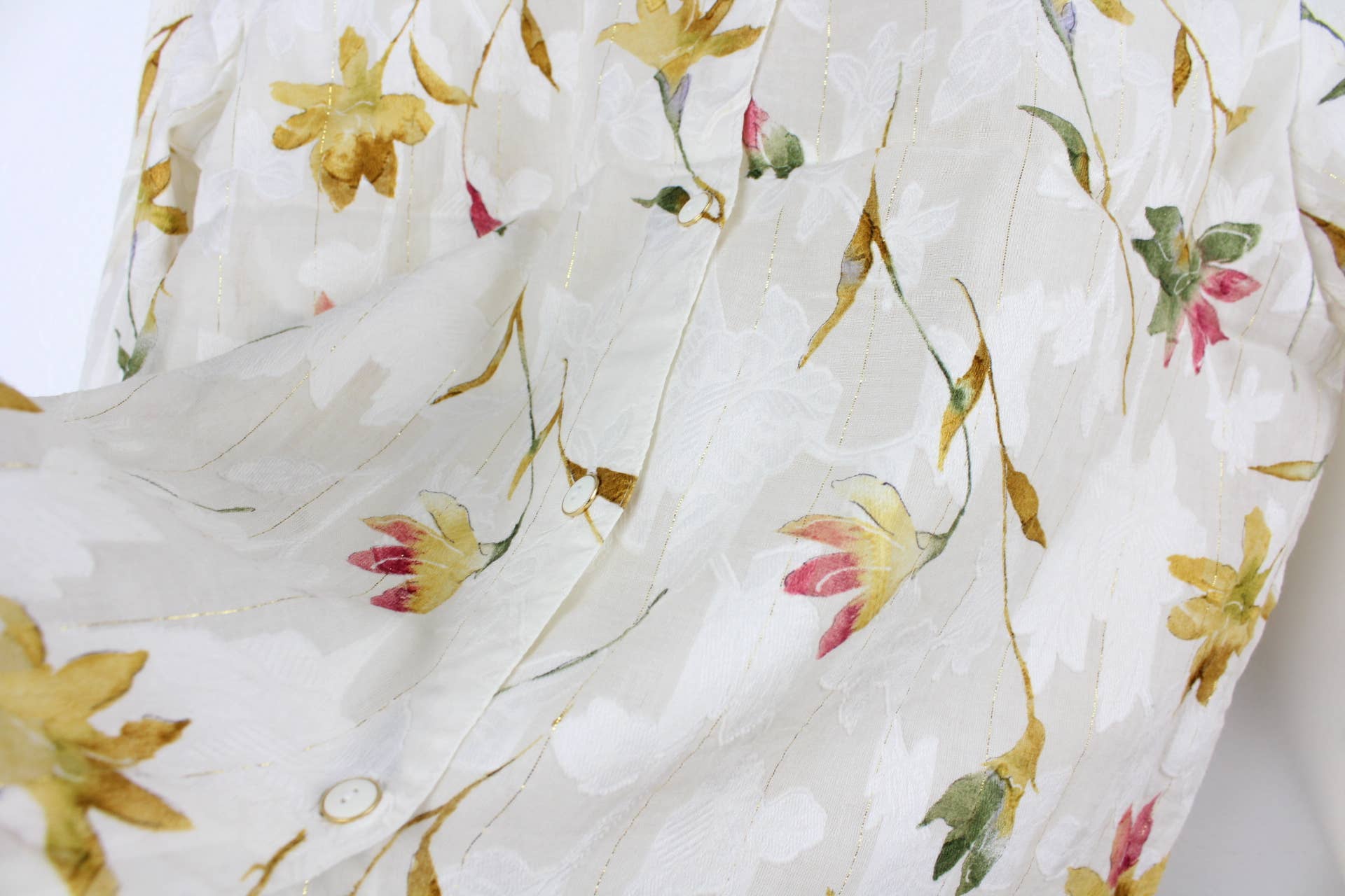 Sun's Out! - Vendita all'ingrosso Camicetta - Donna - Blusa a maniche lunghe con bottoni di seconda mano - Originale13