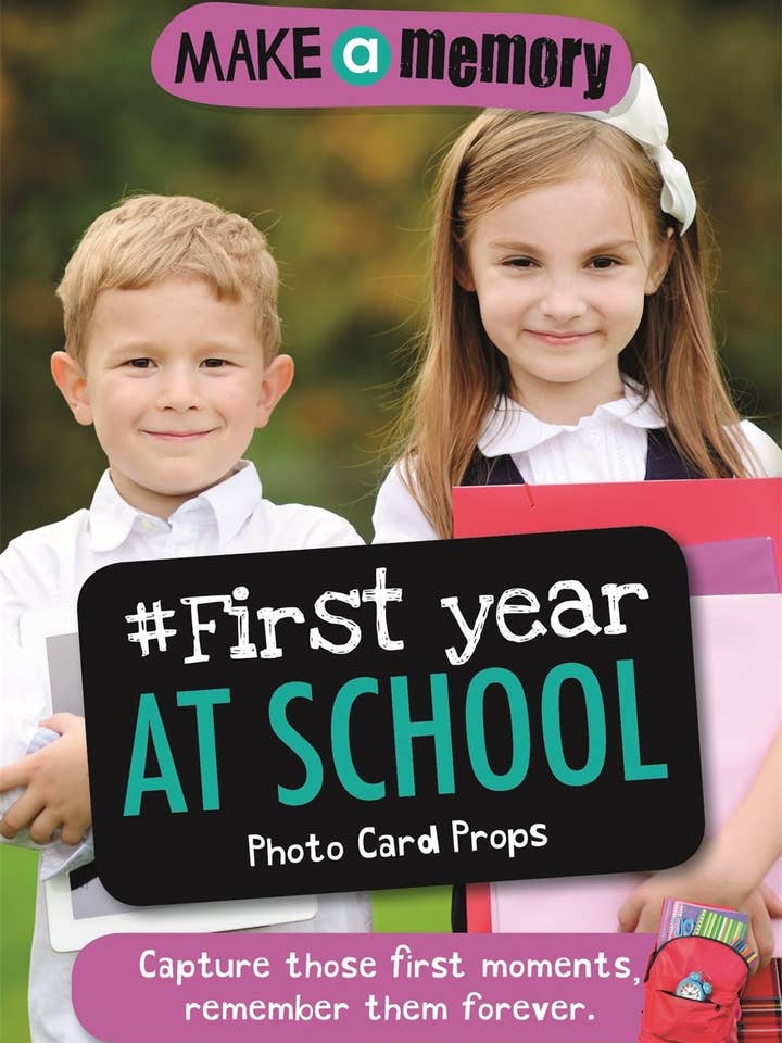 Skapa ett minne: Första året i skolan - fotokortsrekvisita av - för wholesale av Boon Books