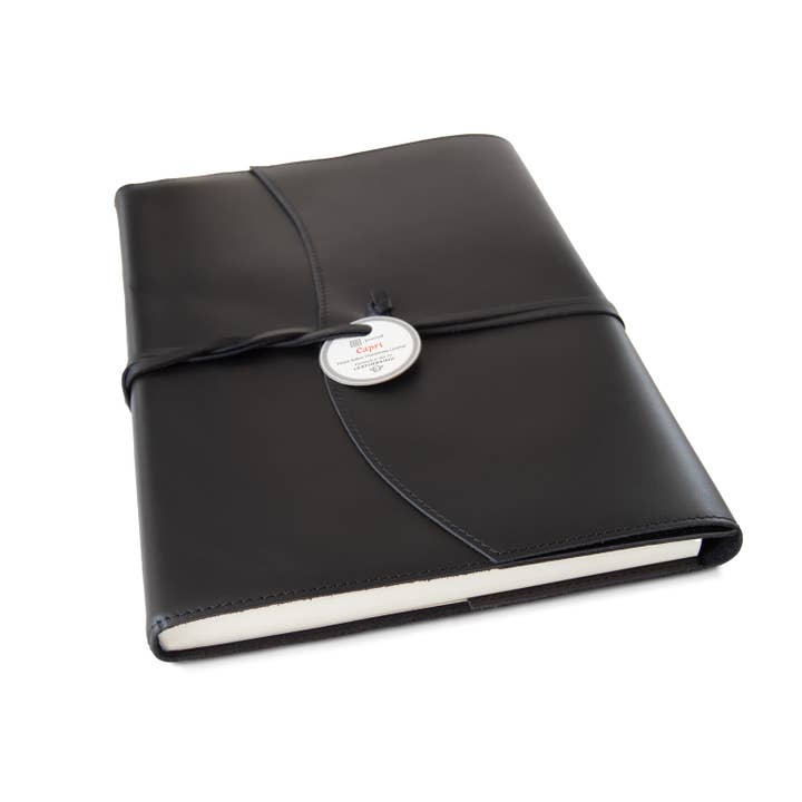 Creatico – Großhandel Tagebuch – Leatherkind Capri Notizbuch, A4, nachfüllbar, Geschenkset mit Stift48